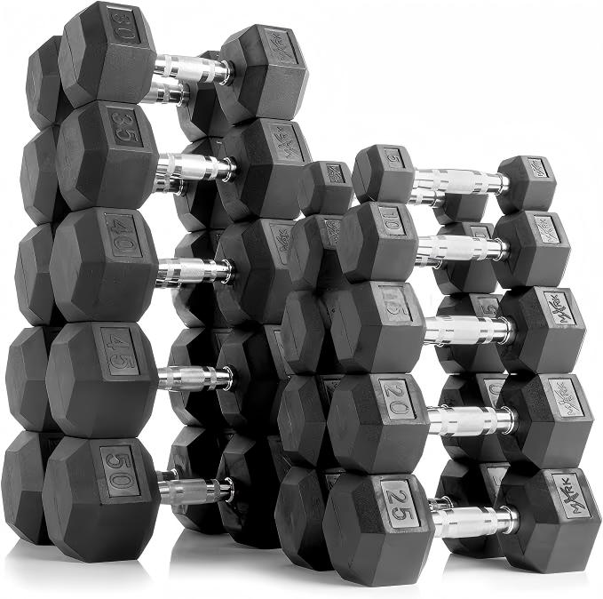Home Gym Custom - ดัมเบลหุ้มยางคุณภาพสูง 5 ปอนด์-100 ปอนด์ อุปกรณ์ฟิตเนสสำหรับสร้างกล้ามเนื้อและฝึกความแข็งแรงที่บ้าน โปรโมชั่นส่งเสริมการขาย