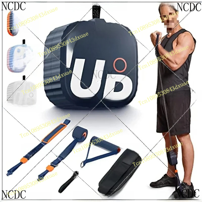 Home Gym Necessities - อุปกรณ์ฟิตเนสที่บ้าน สายรัดออกกำลังกายปรับแรงต้านได้ 4.4-44 ปอนด์ ระบบยิมพกพา UNITREE