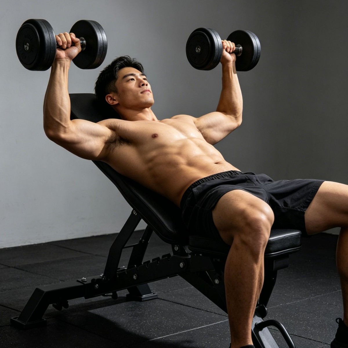 Home Gym Weights - ม้านั่งออกกำลังกายอเนกประสงค์แบบพับได้ ปรับระดับความเอียงได้ สำหรับการออกกำลังกายด้วยดัมเบลและท่าฟลาย