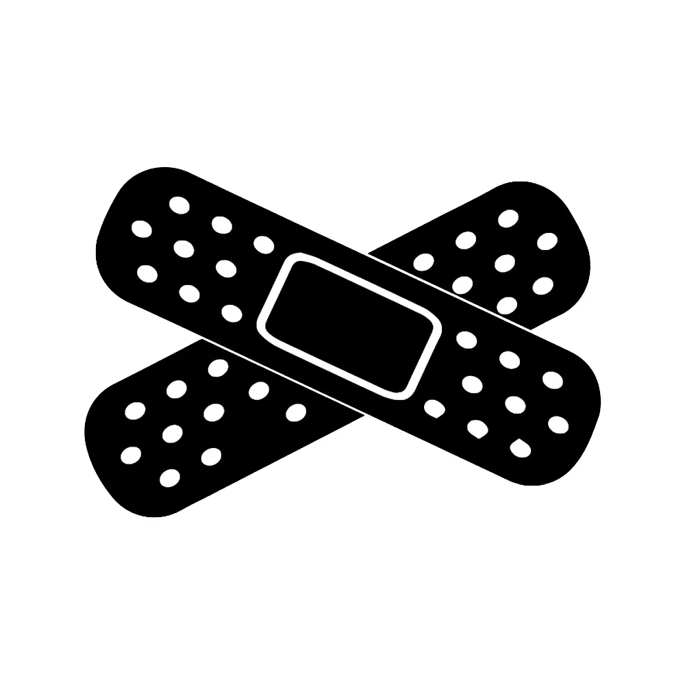Weight Plate Bumper - สติกเกอร์รถตลก Band Aid รถกันชนหน้าต่างไวนิล Decal สติกเกอร์และรถยนต์จัดแต่งทรงผม