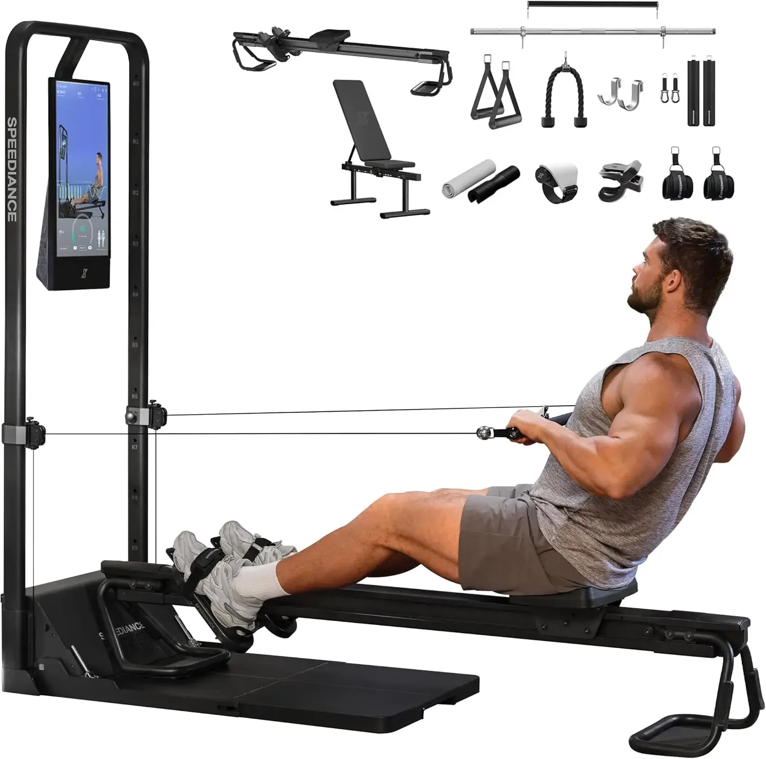 Home Gym One Machine - Gym Monster 2 สมาร์ทโฮมยิม ระบบ AI