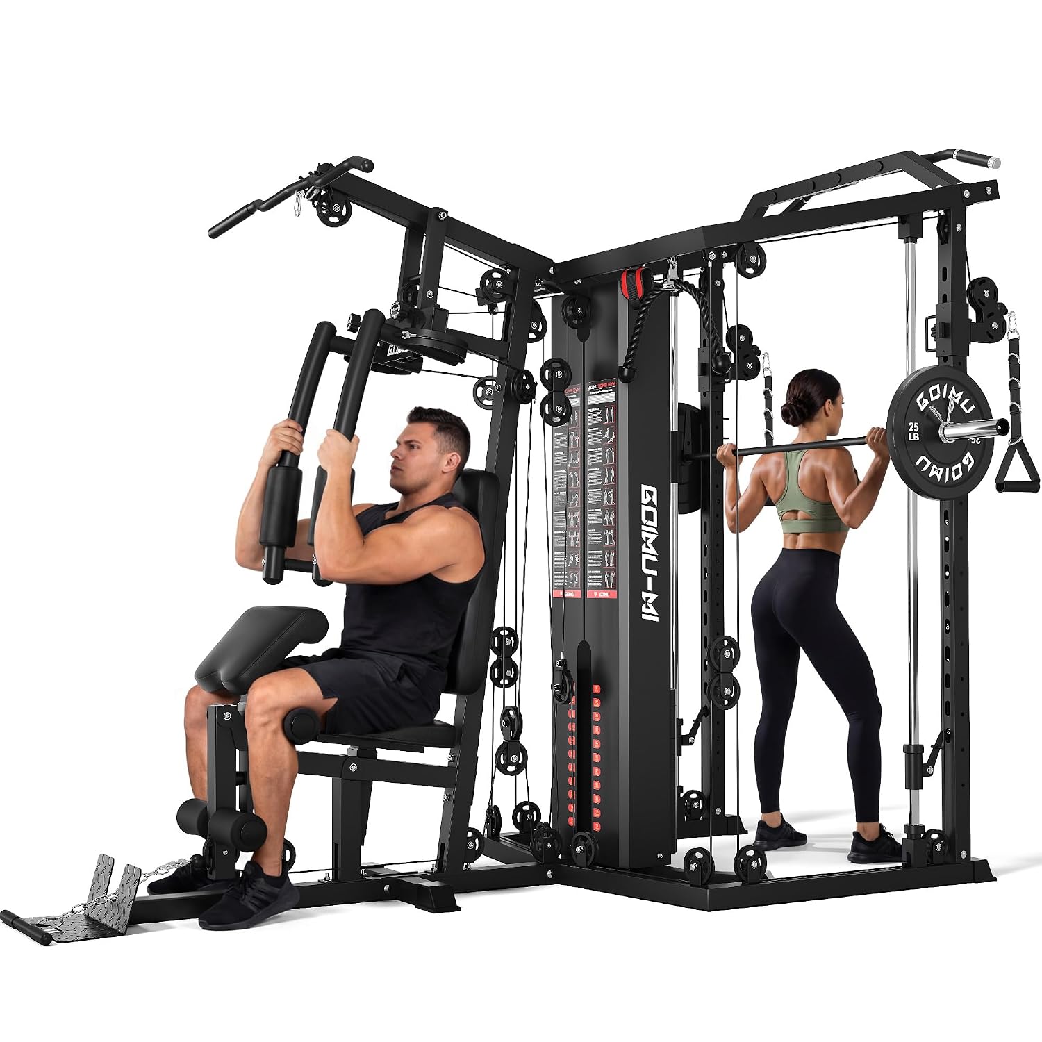 เครื่องสมิธแมชชีน DM01 แบบสองส - Home Gym One Machine บทวิจารณ์และราคา