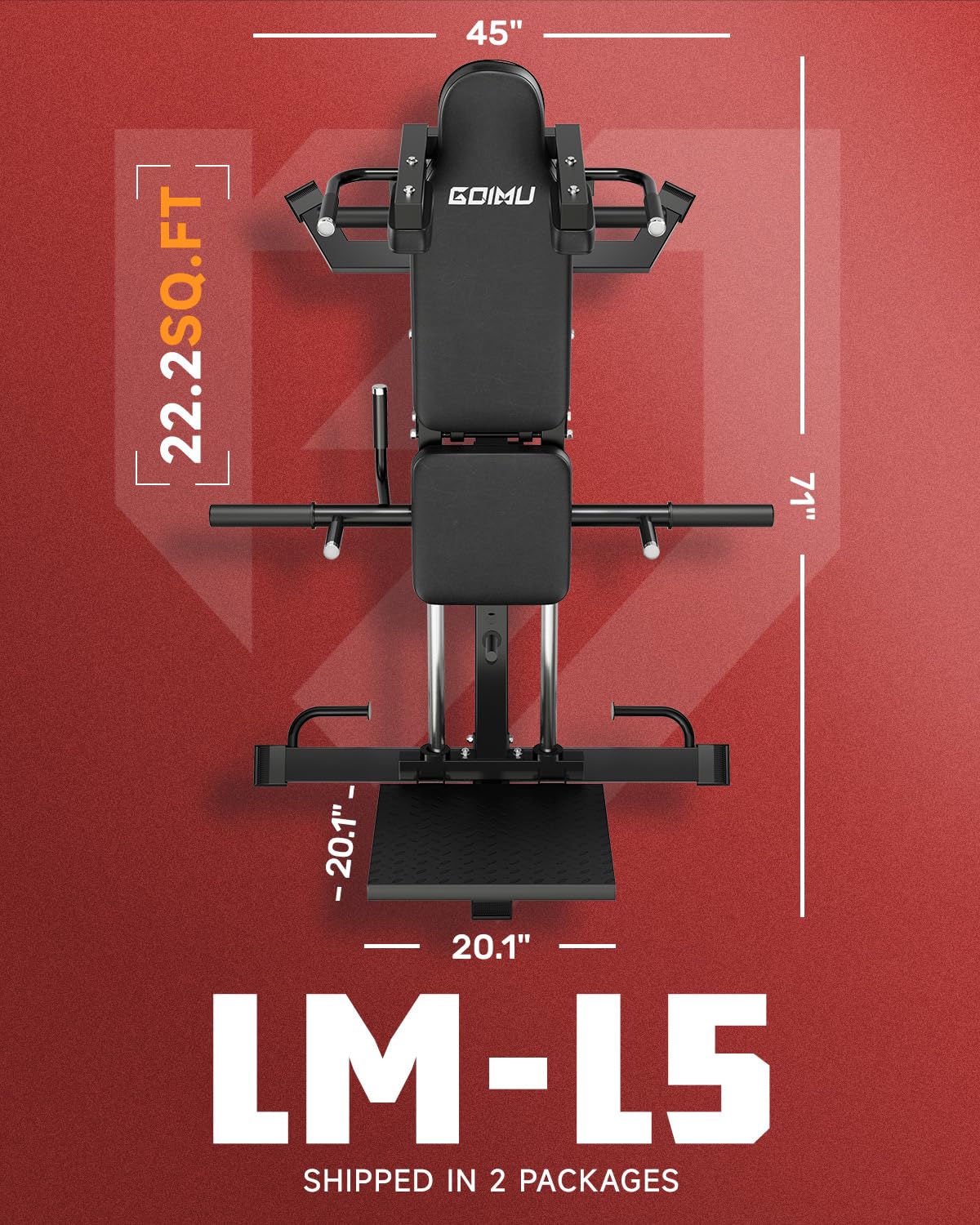 เครื่องแฮคสควอท L5 Leg Press,  - Home Gym Custom บทวิจารณ์และราคา