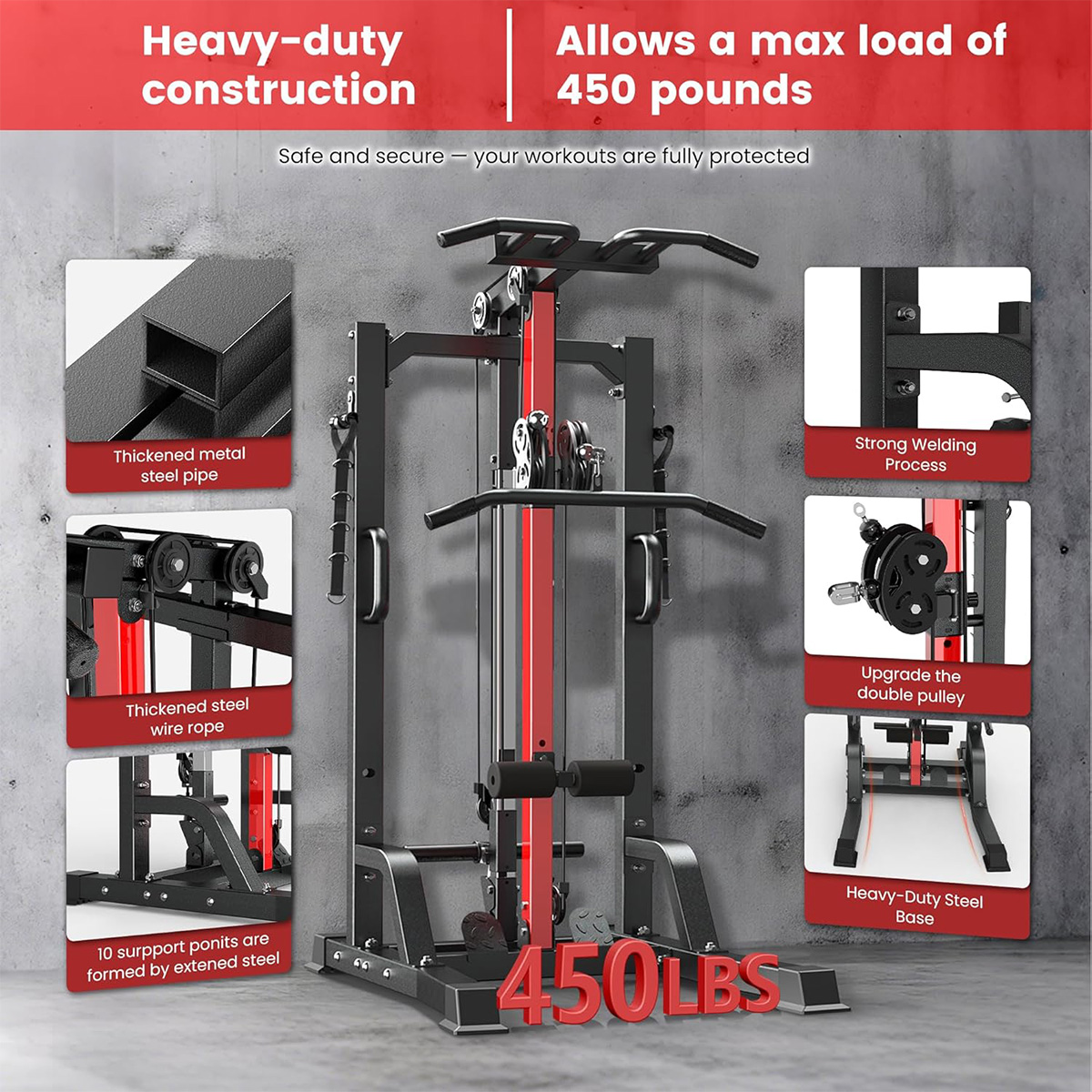 เครื่องออกกำลังกายที่บ้าน Poob - Home Gym Machine บทวิจารณ์และราคา