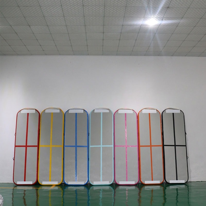 แผ่นรองลมสำหรับยิมนาสติก แบบพก - Home Gym Custom บทวิจารณ์และราคา