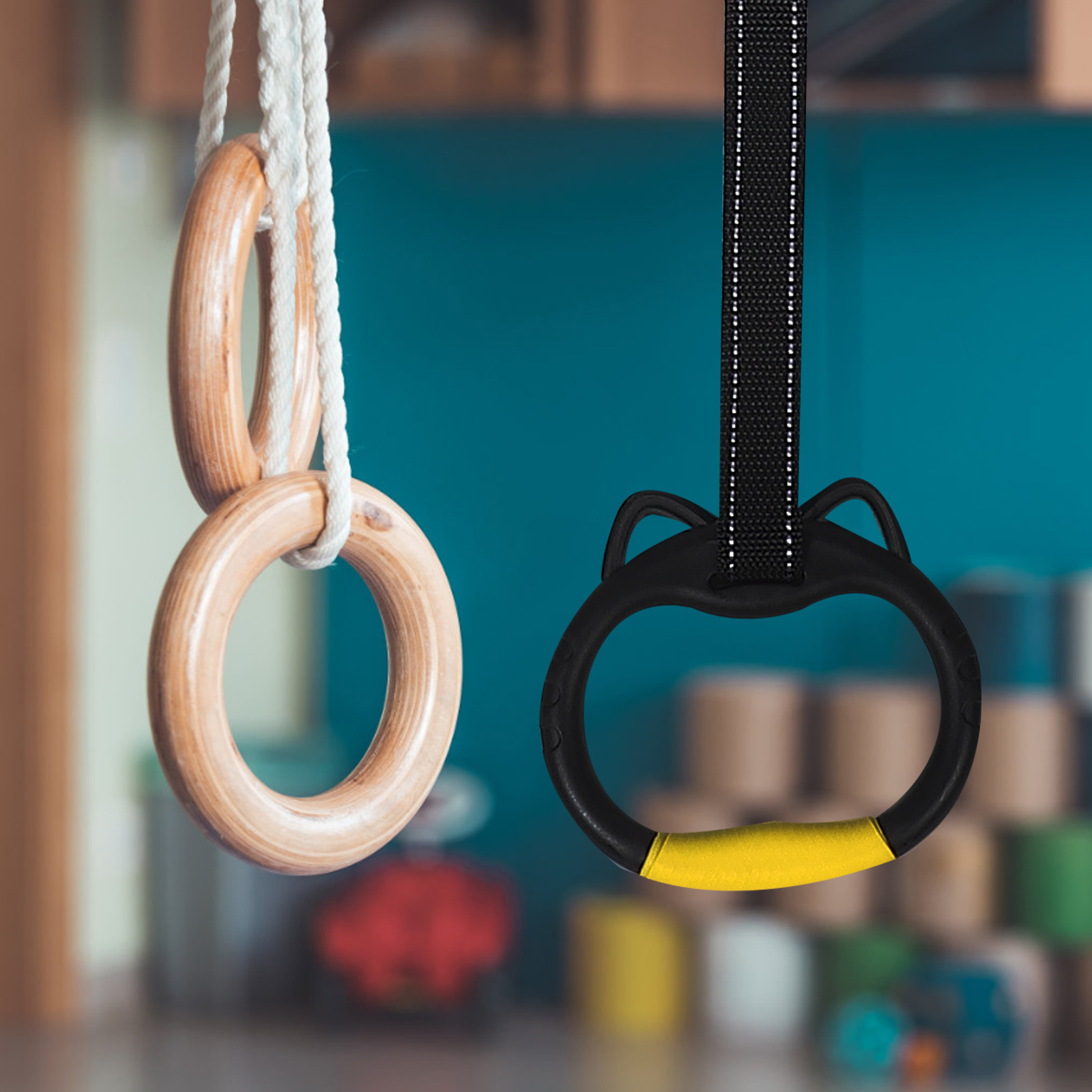 ชุดห่วงยิมนาสติก 1 ชุด สำหรับฝ - Home Gym For Kids บทวิจารณ์และราคา