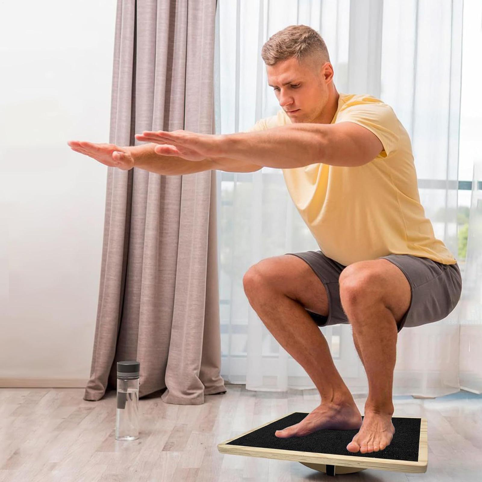 กระดานไม้โยกเยก กระดานไม้กันลื - Home Gym In Apartment บทวิจารณ์และราคา