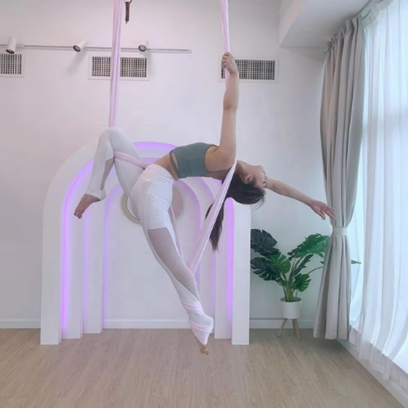 เปลญวนโยคะอากาศแบบแขวน 8 เมตร  - Yoga Trapeze Swing บทวิจารณ์และราคา
