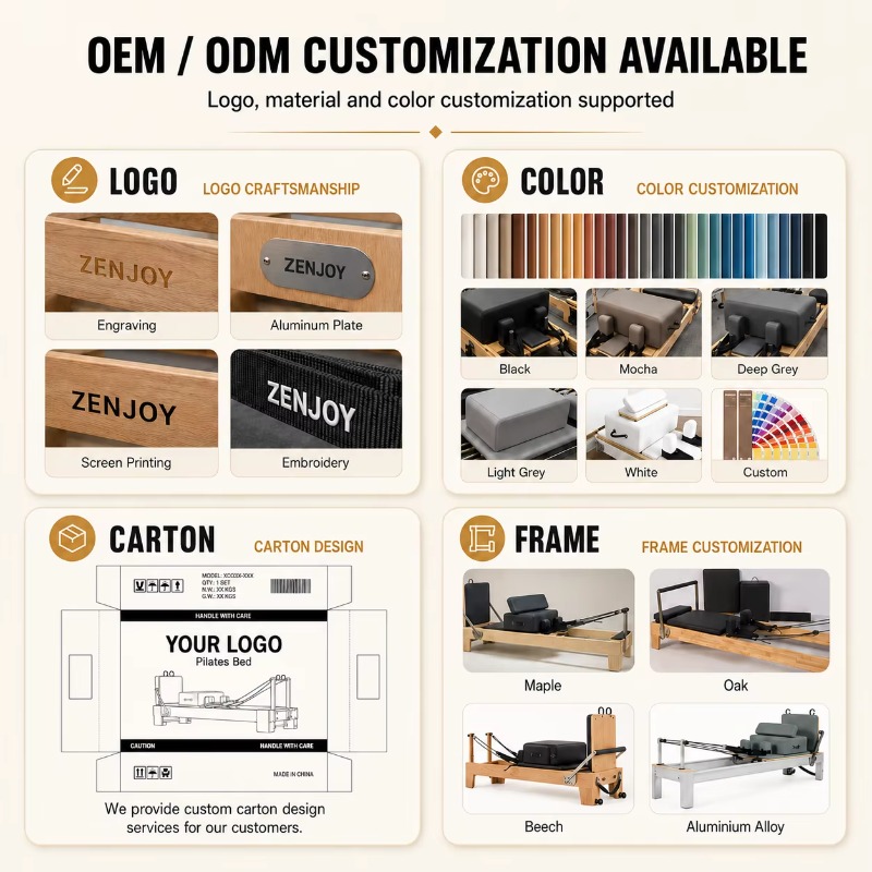 เครื่องพิลาทิสเรฟอร์มเมอร์ไม้เ - Home Gym Custom บทวิจารณ์และราคา