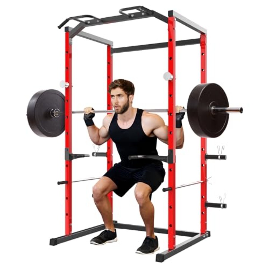 กรงยกน้ำหนักแบบ Heavy-Duty พร้ - Home Gym Pull Up บทวิจารณ์และราคา