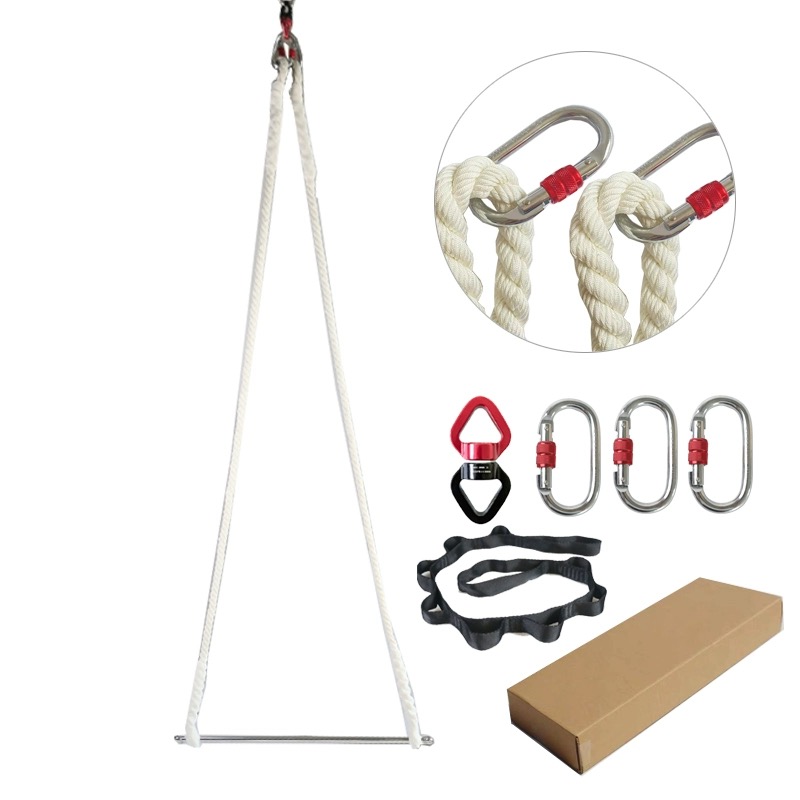 ชุดบาร์โหนอากาศ 2 เมตร พร้อมเช - Yoga Trapeze Swing บทวิจารณ์และราคา