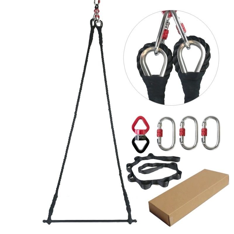 ชุดบาร์โหนอากาศ 2 เมตร พร้อมเช - Yoga Trapeze Swing บทวิจารณ์และราคา