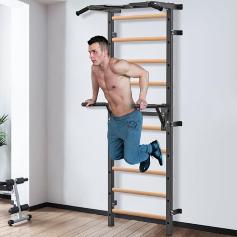 บาร์โหนติดผนังสำหรับยิมนาสติก  - Home Gym Pull Up บทวิจารณ์และราคา