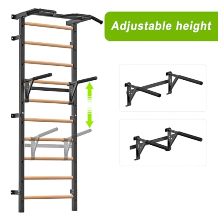บาร์โหนติดผนังสำหรับยิมนาสติก  - Home Gym Pull Up บทวิจารณ์และราคา