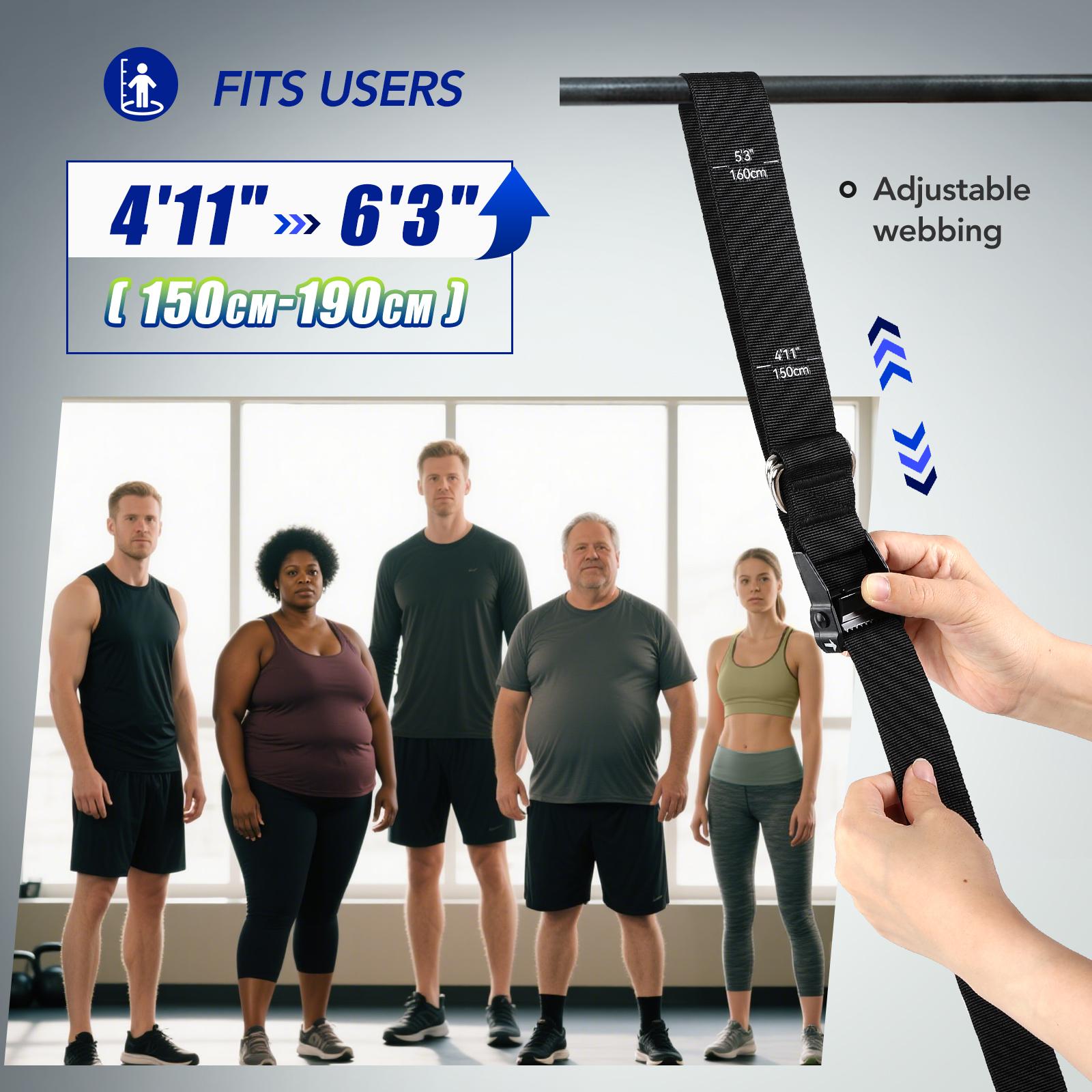 ชุดสายรัดช่วยดึงข้อแบบ Heavy D - Home Gym Necessities บทวิจารณ์และราคา