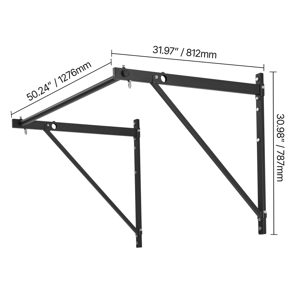 บาร์โหนติดผนังแบบ Heavy Duty - - Home Gym Pull Up บทวิจารณ์และราคา