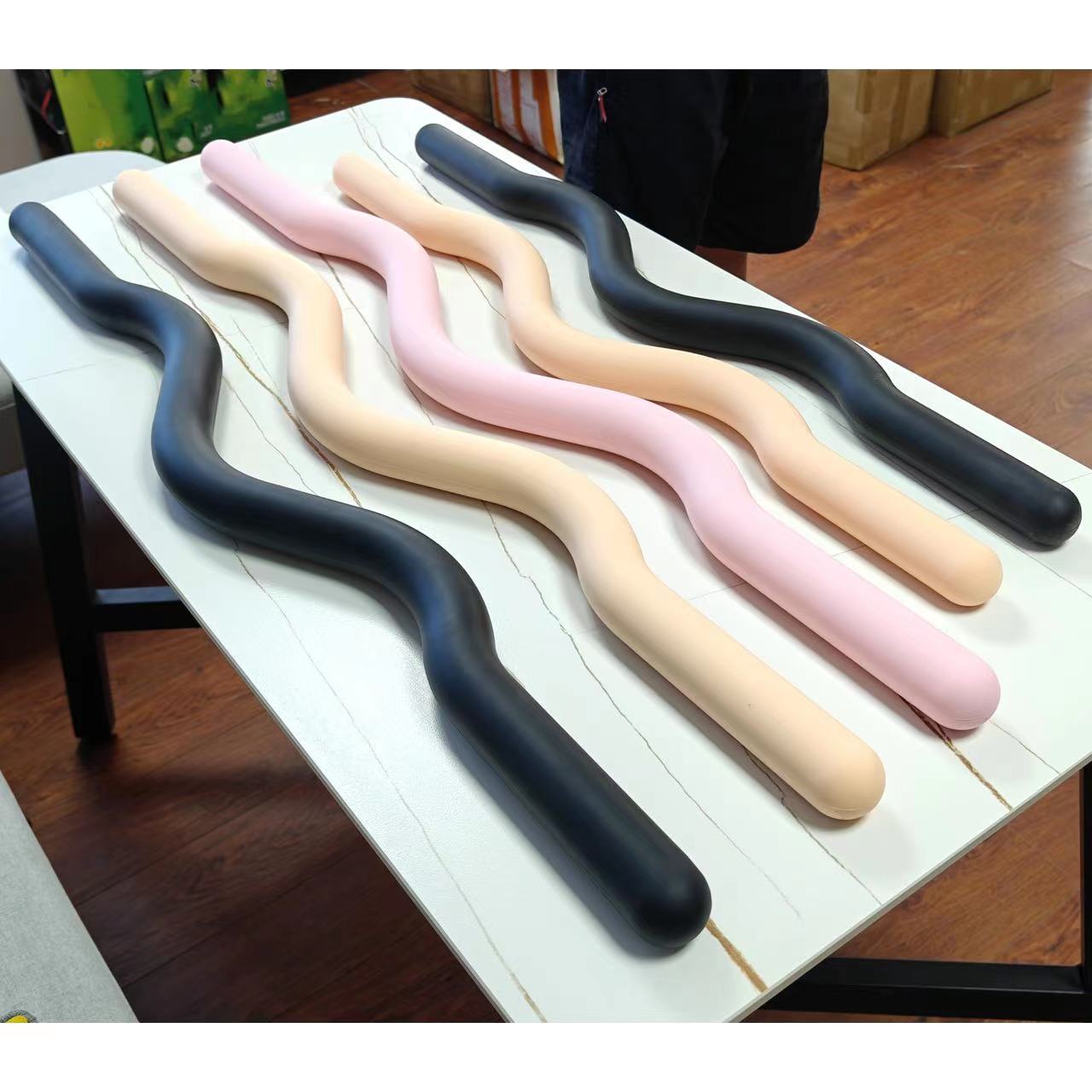 XMWL ยิม โยคะ ดัมเบลซิลิโคนหลา - Barbell Curl Bar บทวิจารณ์และราคา