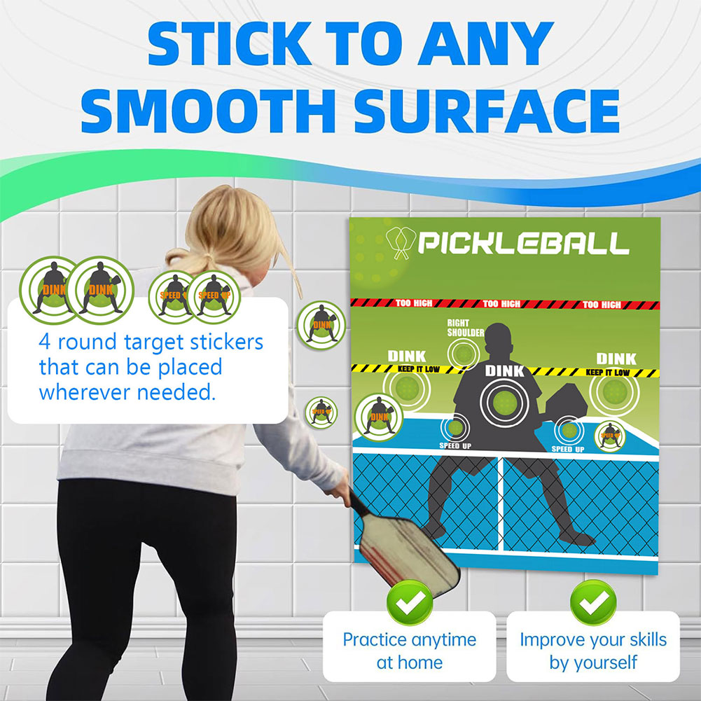 แผ่นฝึกซ้อมปิกเกิลบอลแบบสะท้อน - Home Gym Practice บทวิจารณ์และราคา