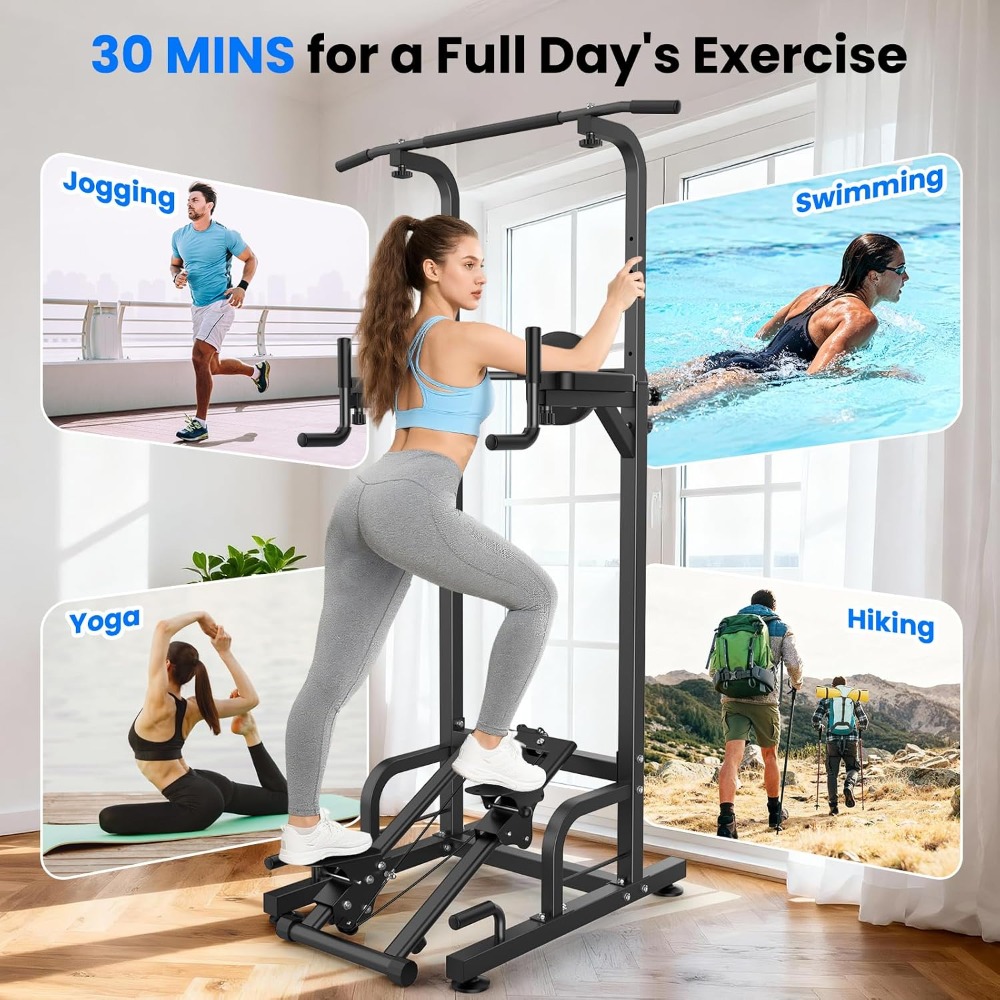 พาวเวอร์ทาวเวอร์อเนกประสงค์สำห - Home Gym Pull Up บทวิจารณ์และราคา