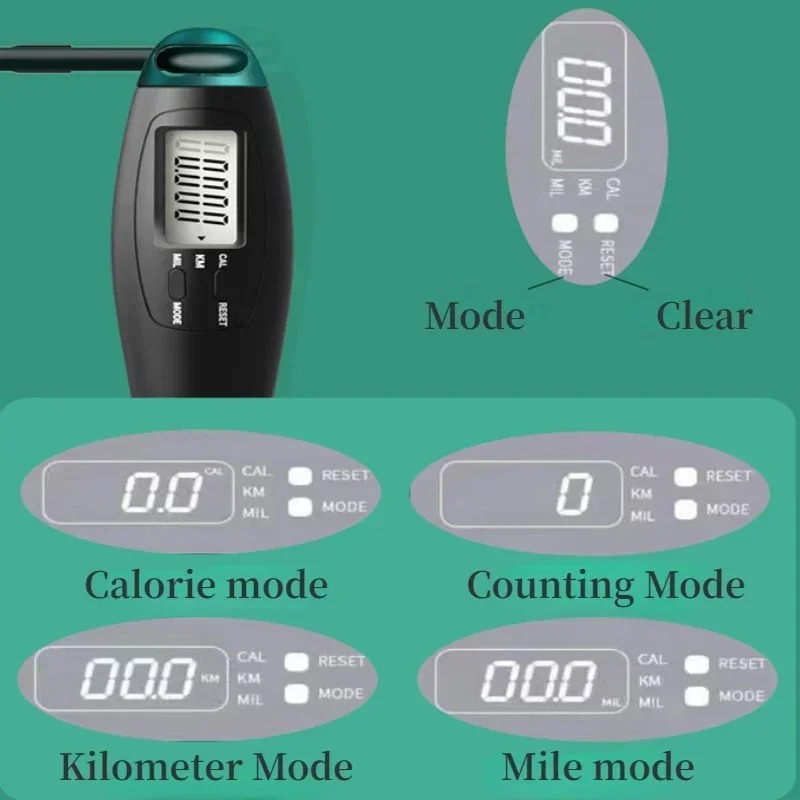 เชือกกระโดดแบบดิจิตอลปรับได้พร - Home Gym For Kids บทวิจารณ์และราคา