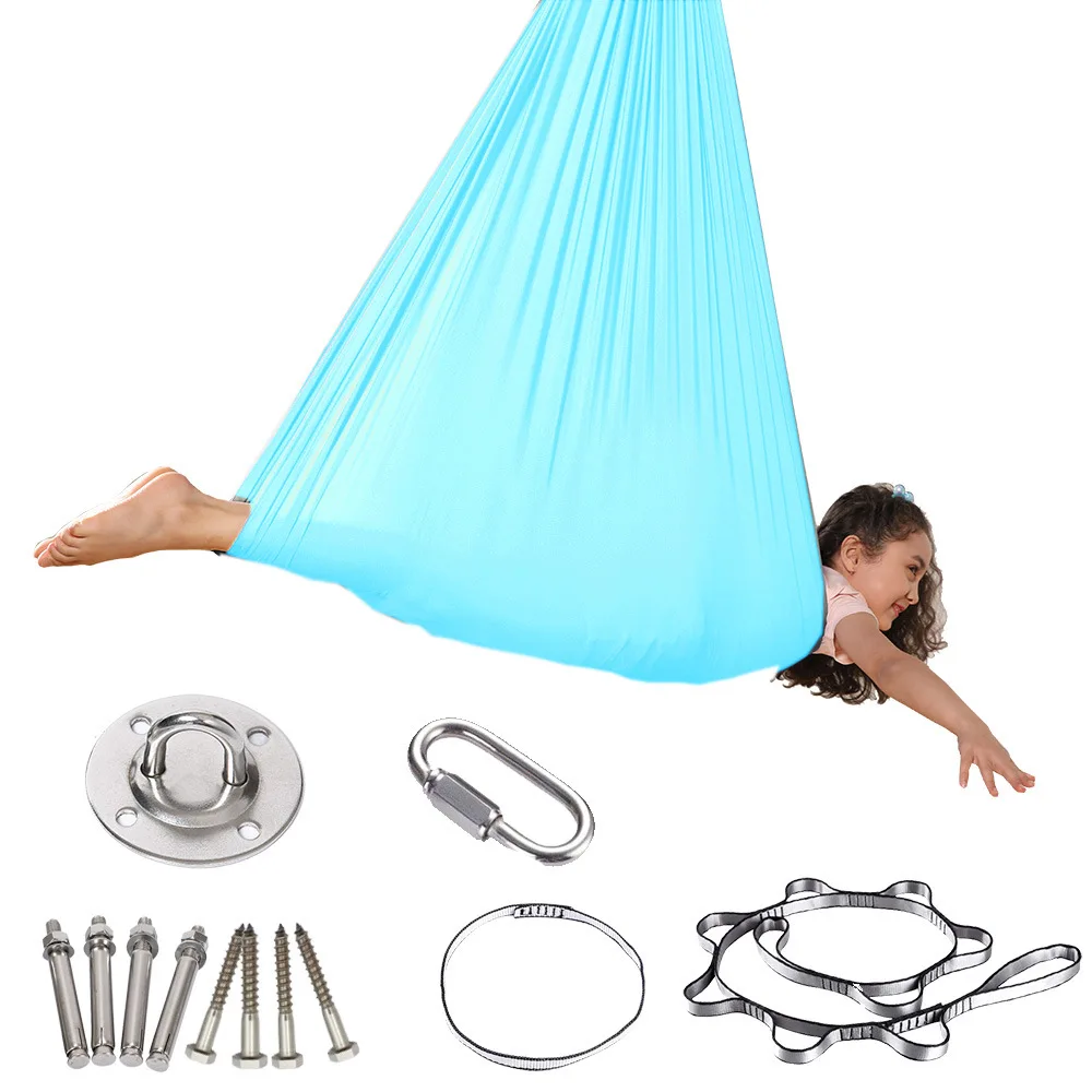 เปลญวนแบบยืดหยุ่นขนาด 150x280  - Yoga Trapeze Swing บทวิจารณ์และราคา