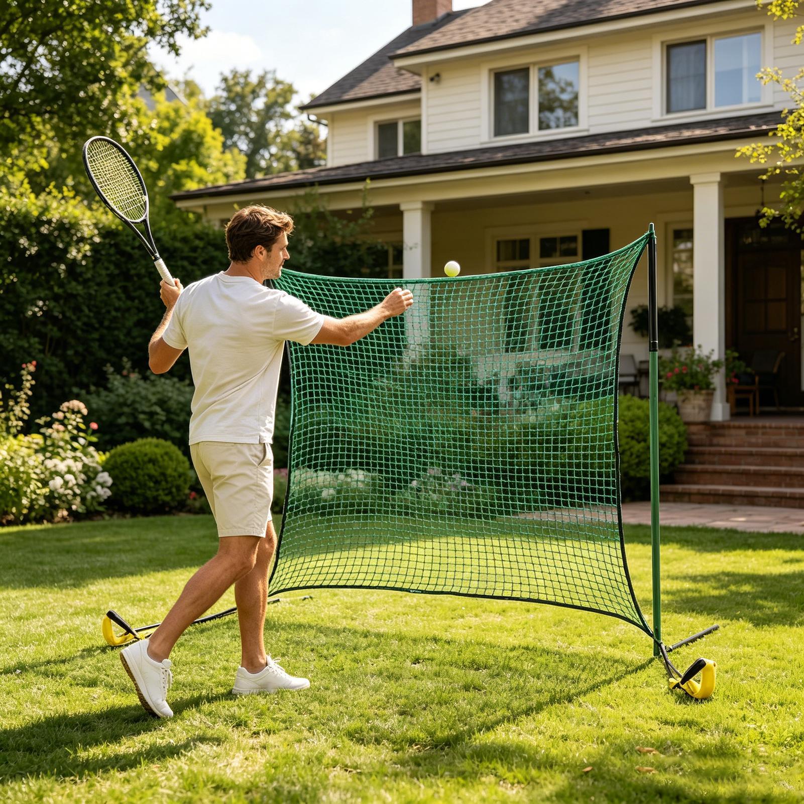 ตาข่ายกอล์ฟในร่ม ตาข่ายกอล์ฟคว - Home Gym Practice บทวิจารณ์และราคา