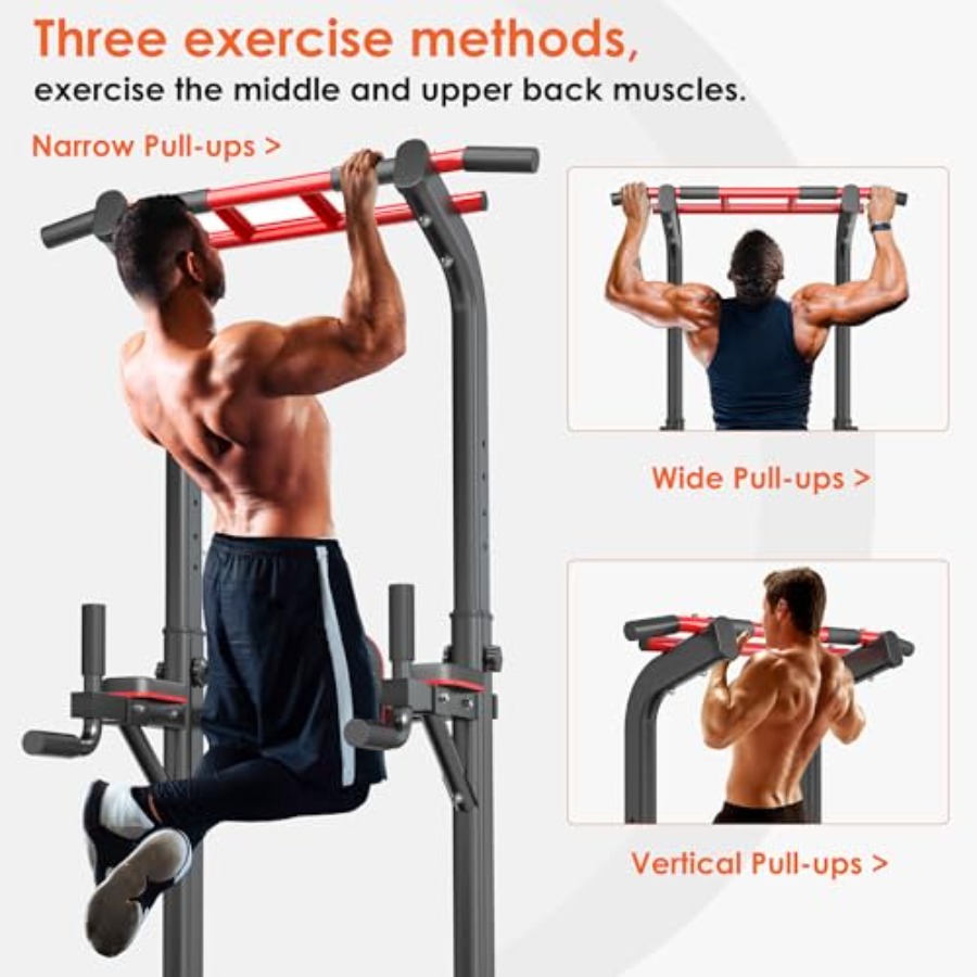 สถานีออกกำลังกายแบบดึงข้อและวิ - Home Gym Pull Up บทวิจารณ์และราคา