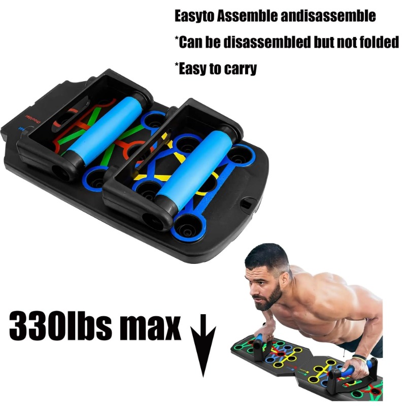 บอร์ดวิดพื้นแบบพับได้พร้อมสายย - Home Gym Necessities บทวิจารณ์และราคา